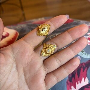 Elegant Gold-Tone Women's Rings